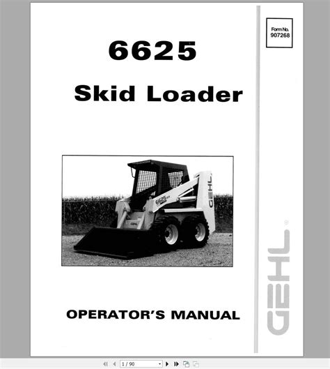 skid steer gehl|gehl skid steer manuals free.